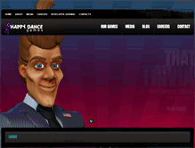 Tablet Screenshot of happydancegames.com